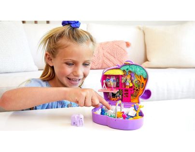 Mattel Polly Pocket svět do kapsy Elephant Adventure Compact 22