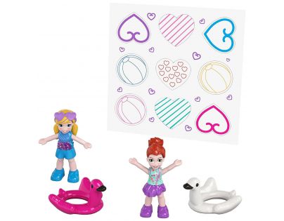 Mattel Polly Pocket svět do kapsy Flamingo Floatie 38