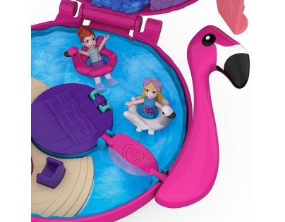 Mattel Polly Pocket svět do kapsy Flamingo Floatie 38