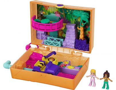 Mattel Polly Pocket svět do kapsy Jungle Safari Compact 53
