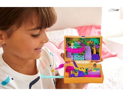 Mattel Polly Pocket svět do kapsy Jungle Safari Compact 53