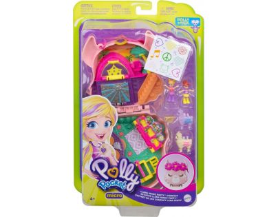 Mattel Polly Pocket svět do kapsy Llama Music Party 50