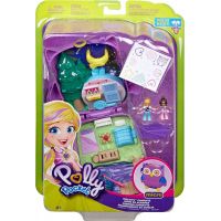 Mattel Polly Pocket svět do kapsy Owlnite Campsite 47 5