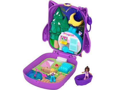 Mattel Polly Pocket svět do kapsy Owlnite Campsite 47