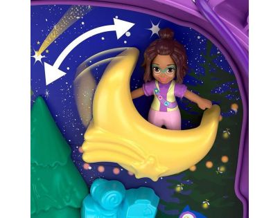 Mattel Polly Pocket svět do kapsy Owlnite Campsite 47
