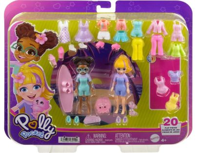 Mattel Polly Pocket velká sada oblečků a doplňků 1