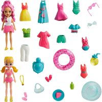 Mattel Polly Pocket velká sada oblečků a doplňků bazén