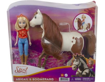 Mattel Spirit Panenka Štístko a kůň Spirit