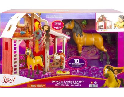 Mattel Spirit stáj herní set