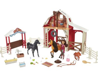 Mattel Spirit Vychytaná stáj herní set - Poškozený obal
