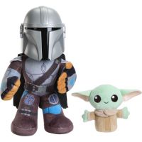 Mattel Star Wars Mandalorian a malý Grogu se zvuky 27 cm