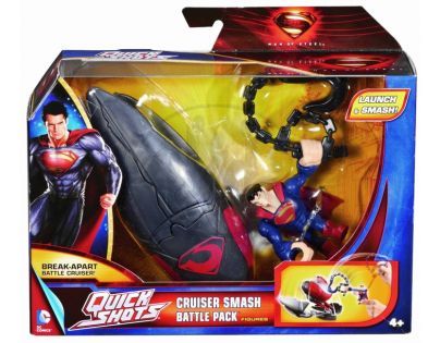 Mattel Superman exploders figurky a vozidla - Cruiser Smash Battle Pack