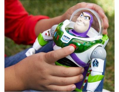 Mattel Toy story 4 Buzz se světly a zvuky - Poškozený obal 