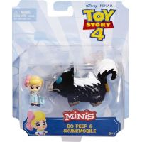 Mattel Toy story 4 minifigurka s vozidlem Bo Peep a Skunkmobile 5