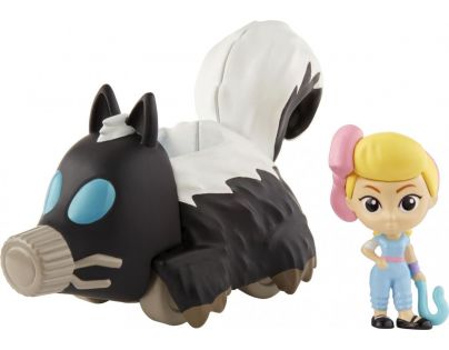 Mattel Toy story 4 minifigurka s vozidlem Bo Peep a Skunkmobile