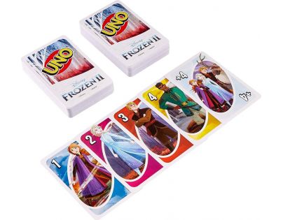 Mattel Uno Ledové království 2