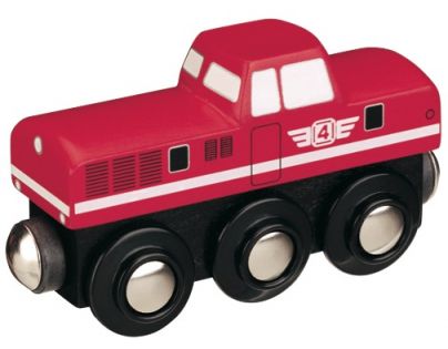 Maxim Dieselová lokomotiva červená