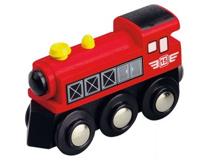 Maxim 50399 - Parní lokomotiva - červená
