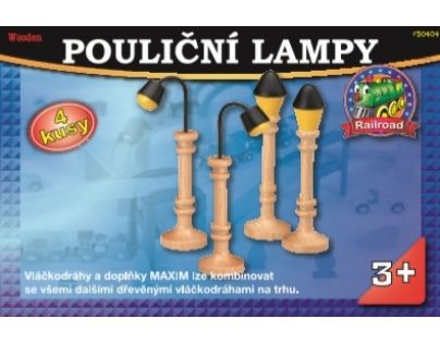 Maxim Pouliční lampy 4 ks