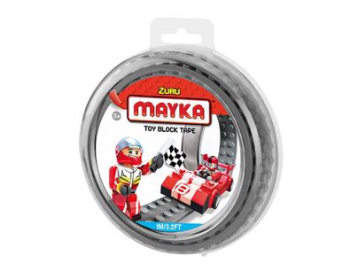 Mayka stavebnicová páska 1 m šedá