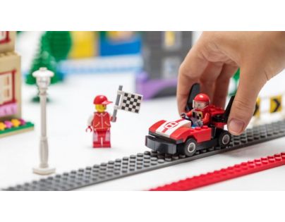 Mayka stavebnicová páska 1 m šedá