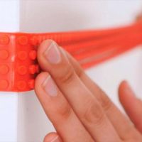 Mayka stavebnicová páska 1 m tmavě zelená 4