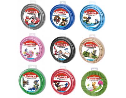 Mayka stavebnicová páska střední 2m šedá