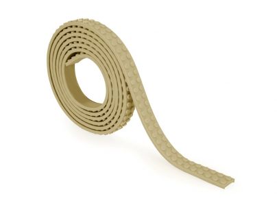 Mayka stavebnicová páska střední 2 m světle hnědá