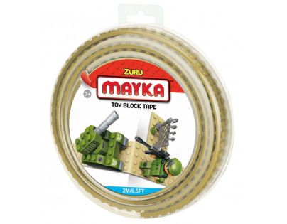 Mayka stavebnicová páska střední 2 m světle hnědá