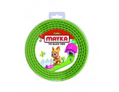 Mayka stavebnicová páska střední 2 m světle zelená