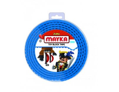 Mayka stavebnicová páska střední 2 m tmavě modrá
