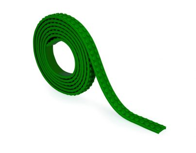 Mayka stavebnicová páska střední 2 m tmavě zelená