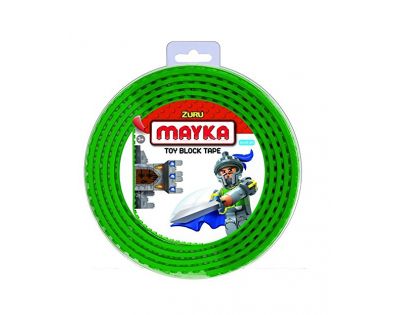 Mayka stavebnicová páska střední 2 m tmavě zelená