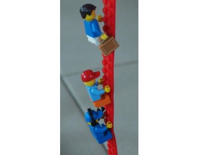 Mayka stavebnicová páska velká 2 m červená