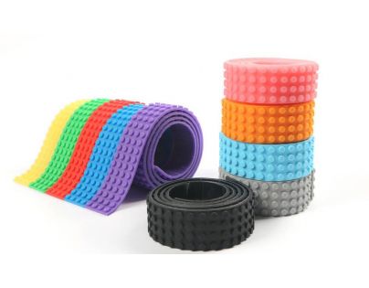 Mayka stavebnicová páska velká 2 m červená