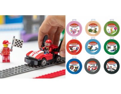 Mayka stavebnicová páska velká 2 m šedá