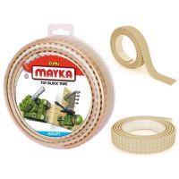 Mayka stavebnicová páska velká 2 m světle hnědá