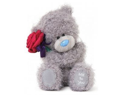 Me to you - Medvídek s růží 14,5 cm