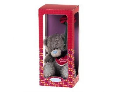 Me to you - Medvídek s růží v dárkové krabičce