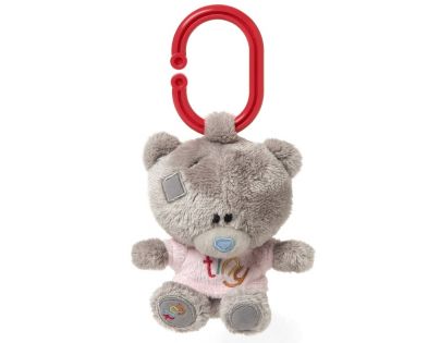 Me to you - Tiny Tatty Teddy -  Medvídek pískátko v růžovém tričku 10 cm