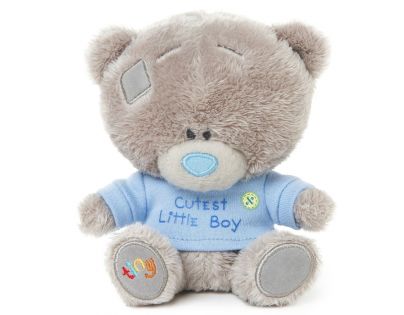 Me to you - Tiny Tatty Teddy - Medvídek v modrém tričku 11,5 cm