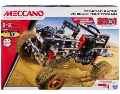 Meccano Off-road 25 modelů s elektrickým motorem
