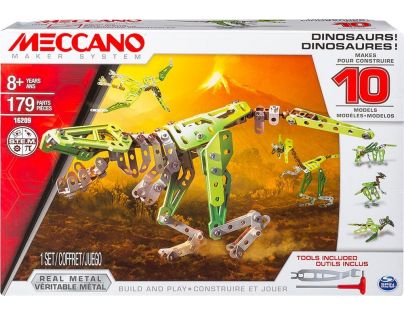 Meccano Stavebnice 10v1 Dinosauři