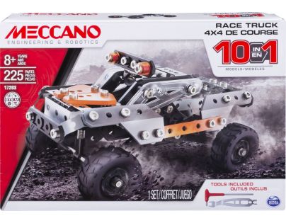 Meccano Stavebnice 10v1 Race Truck 4 x 4