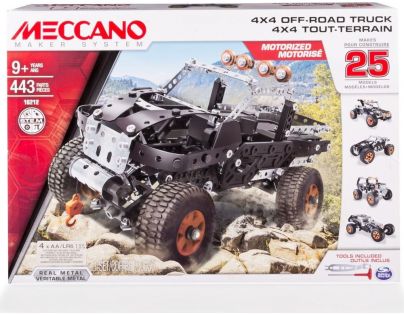 Meccano Stavebnice 25v1 Off-Road Truck 4x4