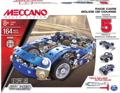 Meccano Stavebnice 5v1 Race Cars