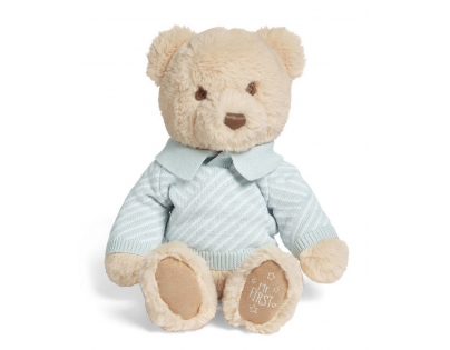 Mamas & Papas Medvídek ve svetru modrý 25 cm