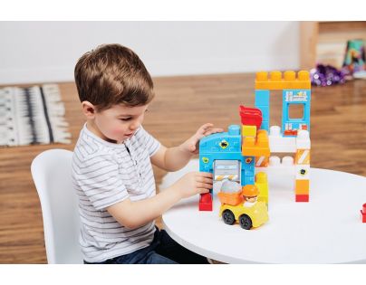 Mega Bloks herní set pojď si hrát Pracovní stanoviště