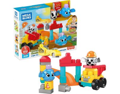 Mega Bloks peek a bloks staveniště herní set