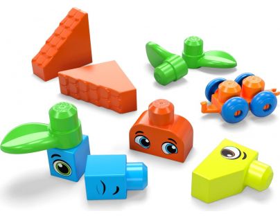 Mega Bloks Pořádně velká taška kostek modrá 150 dílků